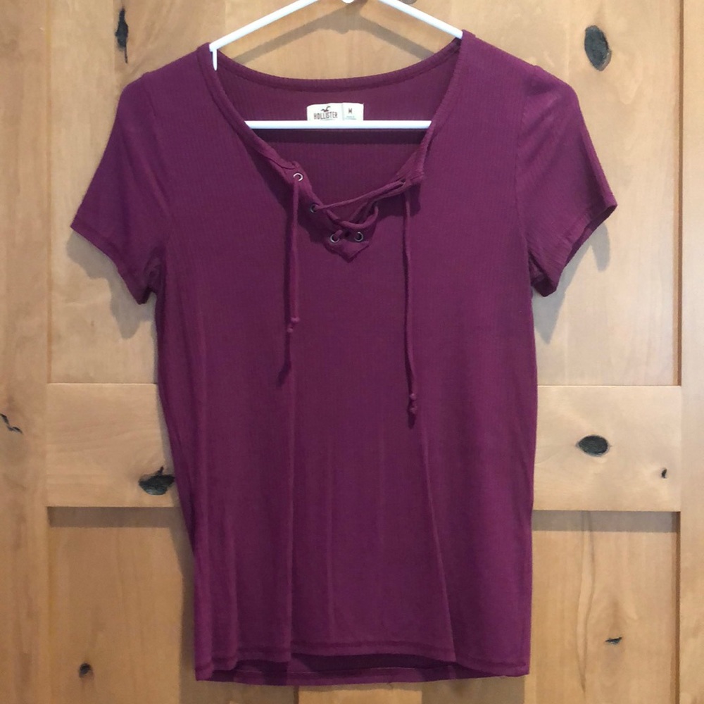 Tie up T-shirt